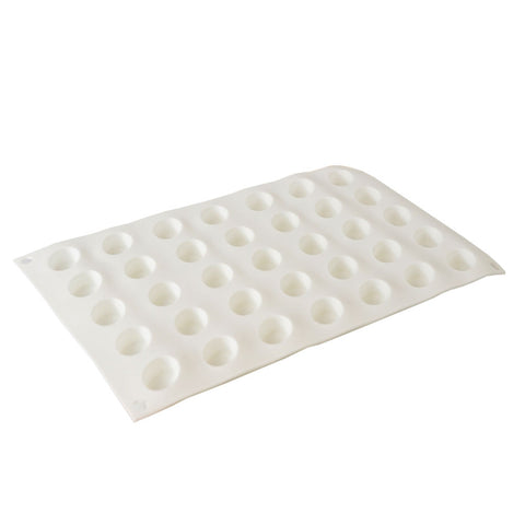 Silicone Mousse Mold Small Oval Cylinder 35 Cavity