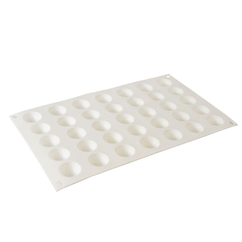 Silicone Mousse Mold Small Half Ball 35 Cavity