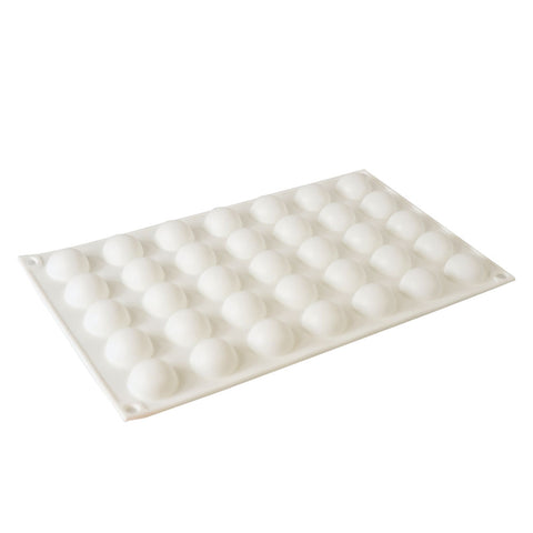 Silicone Mousse Mold Small Half Ball 35 Cavity