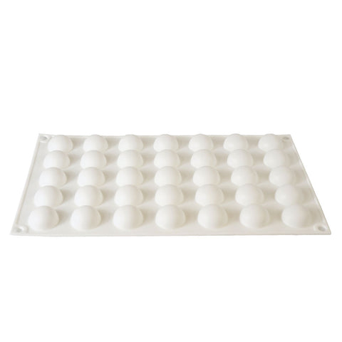 Silicone Mousse Mold Small Half Ball 35 Cavity