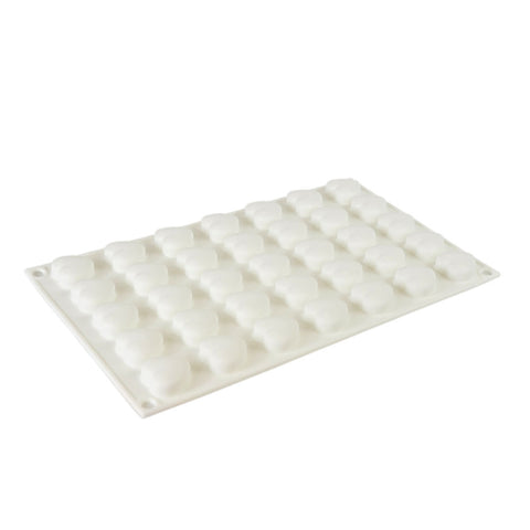 Silicone Mousse Mold Small Hearts 35 Cavity