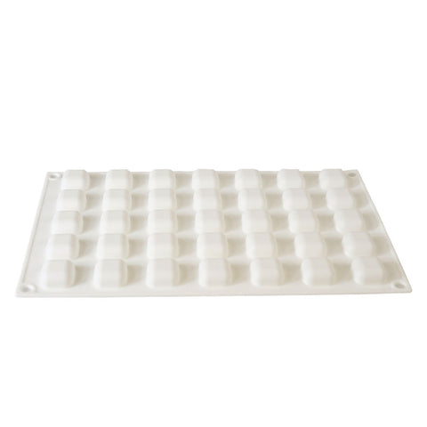 Silicone Mousse Mold Rounded Square 35 Cavity