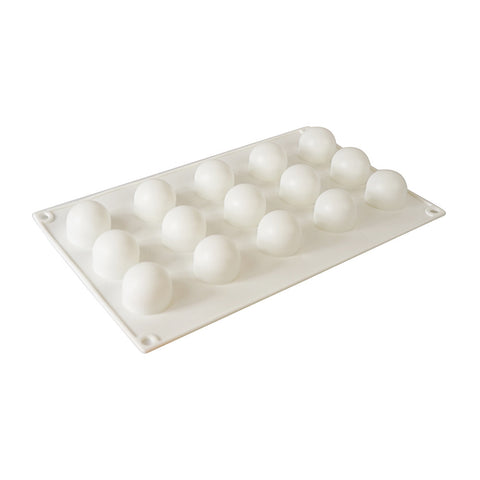 Silicone Mousse Mold Small Round Ball 15 Cavity