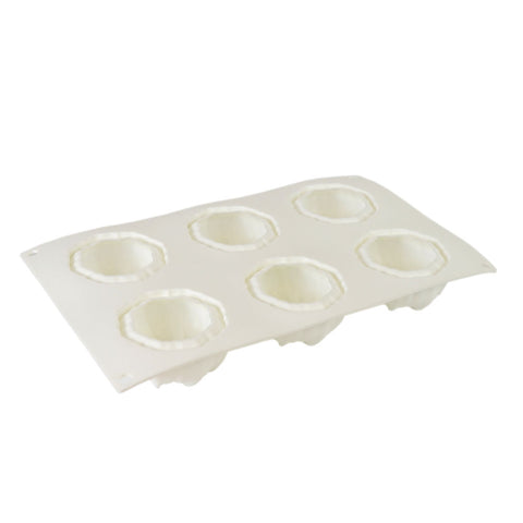 Silicone Mousse Mold Pumpkin 6 Cavity