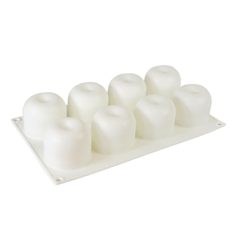 Silicone Mousse Mold Apple 8 Cavity