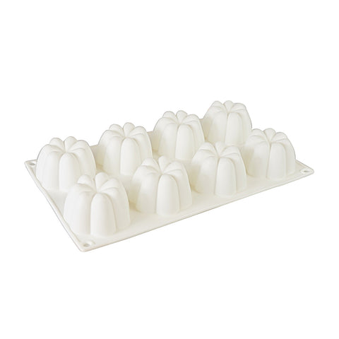 Silicone Mousse Mold Bundt 8 Cavity