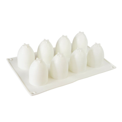 Silicone Mousse Mold Eggs 8 Cavity