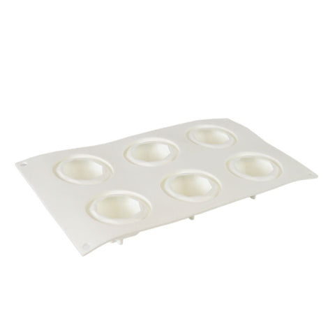Silicone Mousse Mold Diamond 6 Cavity