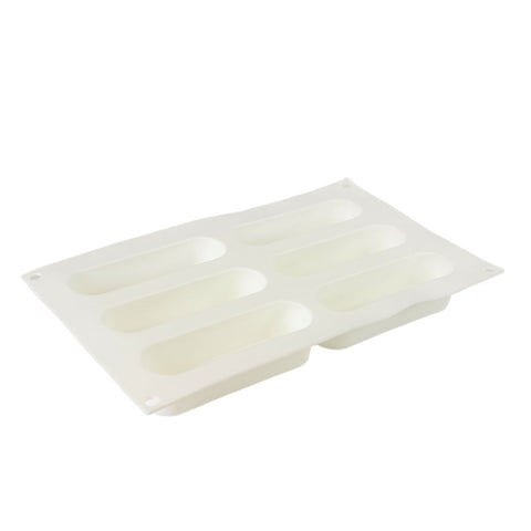 Silicone Mousse Mold Hollow Bar 6 Cavity