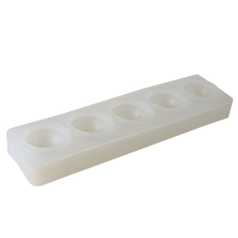 Silicone Mousse Mold Sphere 5 Cavity