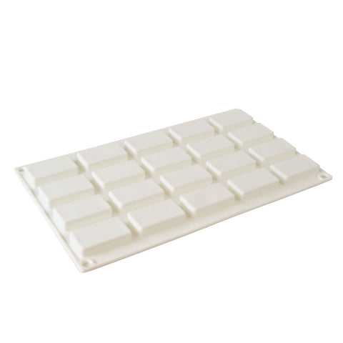 Silicone Mousse Mold Rectangle 20 Cavity