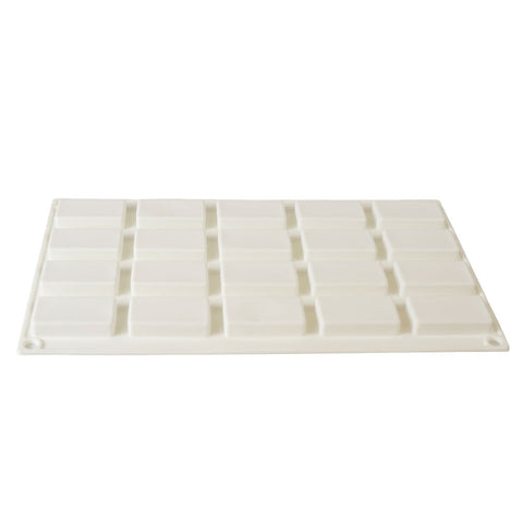 Silicone Mousse Mold Rectangle 20 Cavity