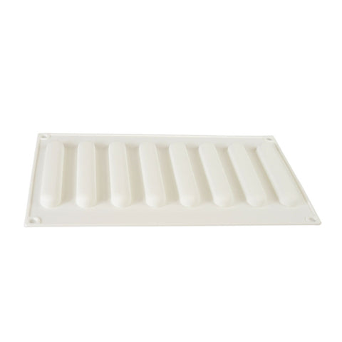 Silicone Mousse Mold Long Oval 8 Cavity