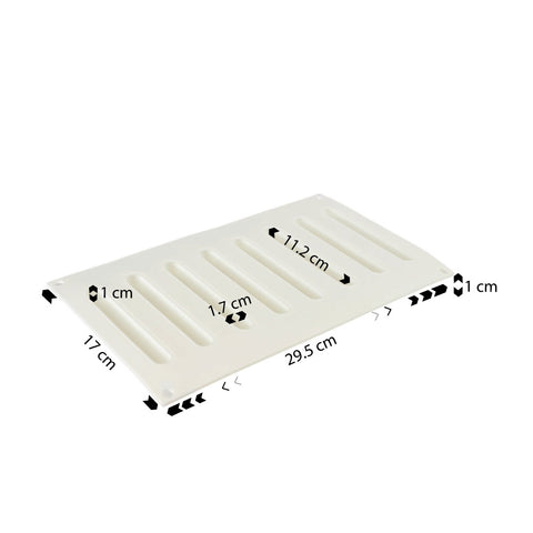 Silicone Mousse Mold Long Oval 8 Cavity