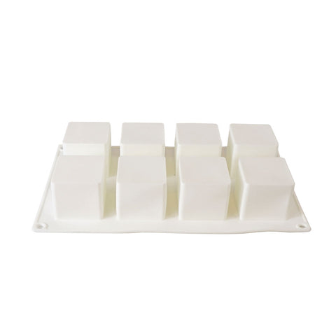 Silicone Mousse Mold Cube 8 Cavity