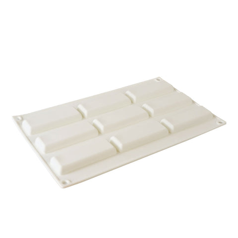 Silicone Mousse Mold Long Bar 9 Cavity