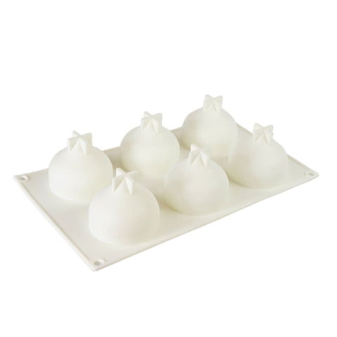 Silicone Mousse Mold Water Drop 6 Cavity