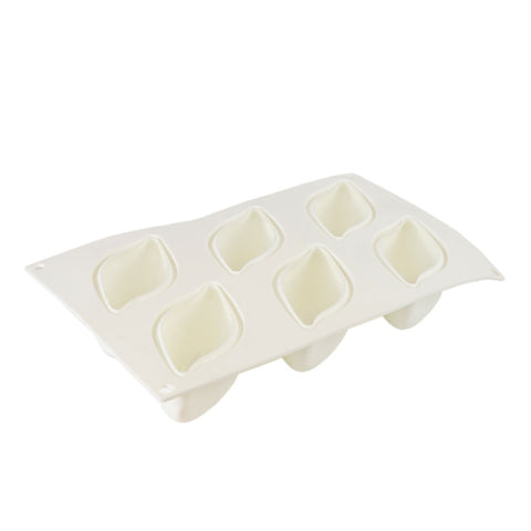 Silicone Mousse Mold Bean Pod 6 Cavity