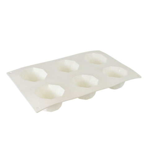 Silicone Mousse Mold Gem 8 Cavity