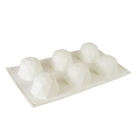 Silicone Mousse Mold Gem 8 Cavity