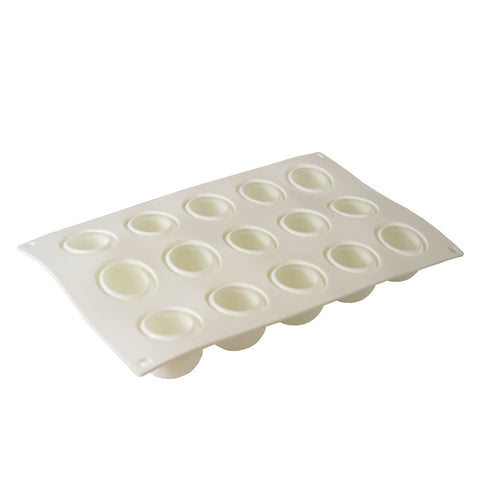 Silicone Mousse Mold Medium Round Ball 15 Cavity