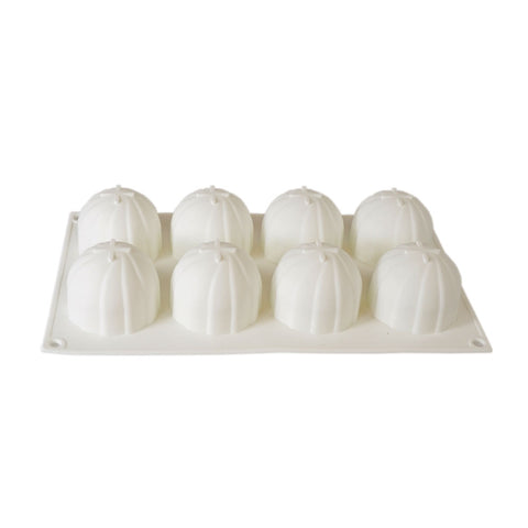Silicone Mousse Mold Whirlwind Sphere 8 Cavity