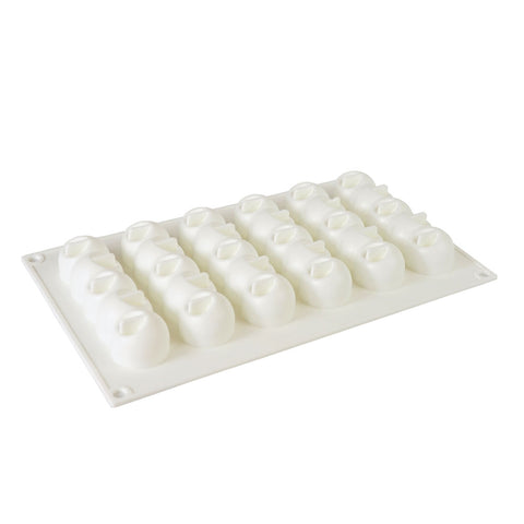 Silicone Mousse Mold Concave Ball Cloud 6 Cavity