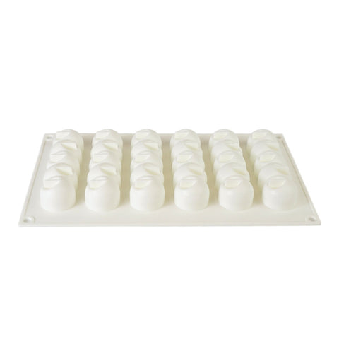Silicone Mousse Mold Concave Ball Cloud 6 Cavity