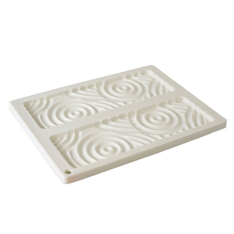 Silicone Mousse Mold Rectangle Circles Bar 2 Cavity