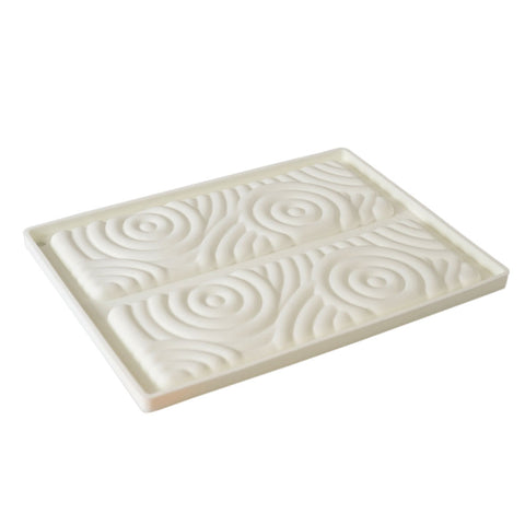 Silicone Mousse Mold Rectangle Circles Bar 2 Cavity