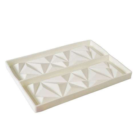 Silicone Mousse Mold Geometric Rectangle Bar 2 Cavity