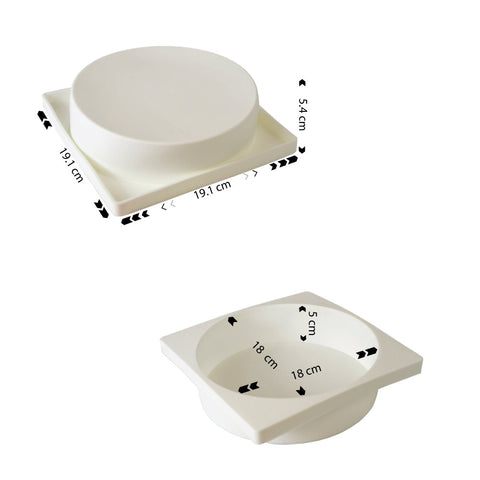 Silicone Mousse Mold Classic Round 1 Cavity