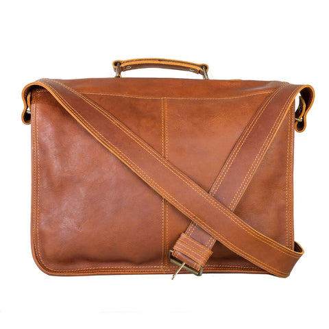 Intella - Leather Messenger Bag