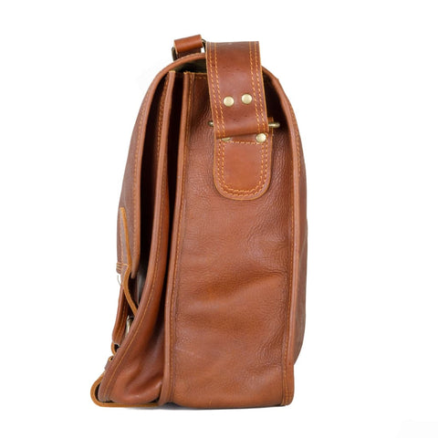 Intella - Leather Messenger Bag