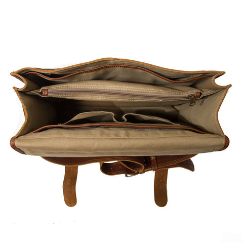 Intella - Leather Messenger Bag
